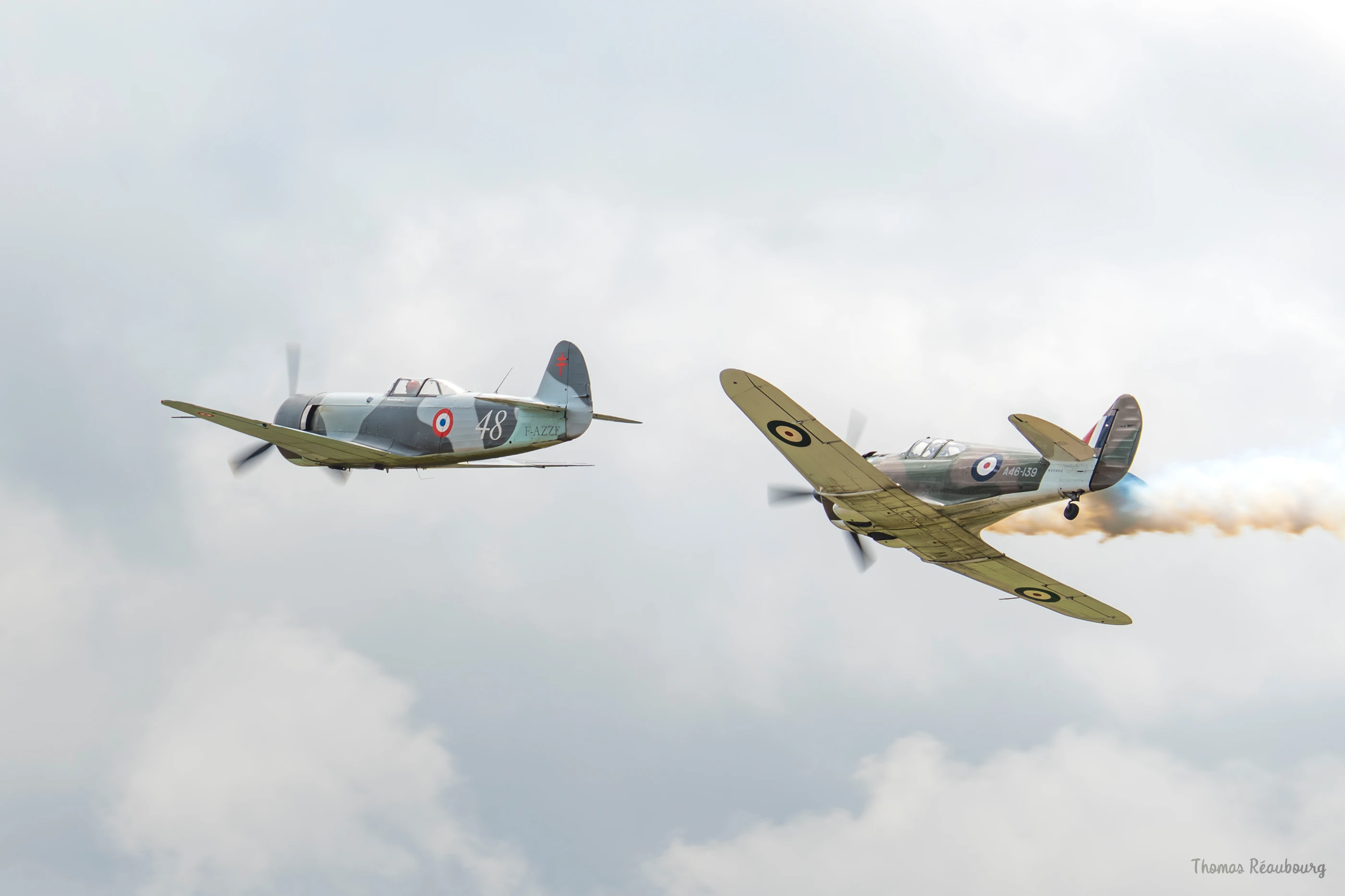 Yak-3 « U-PW » (F-AZZK) & Commonwealth CA-13 Boomerang (NX32CS)